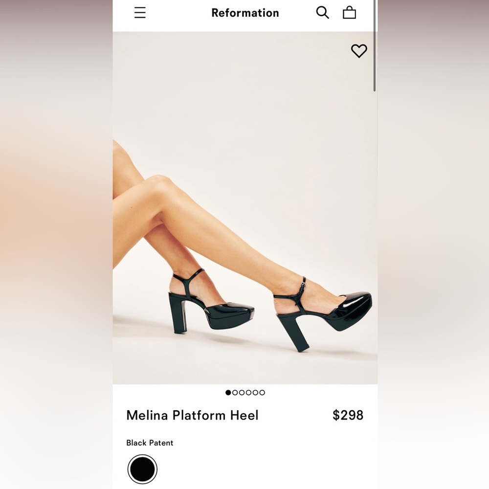 Reformation Melina Platform Heel